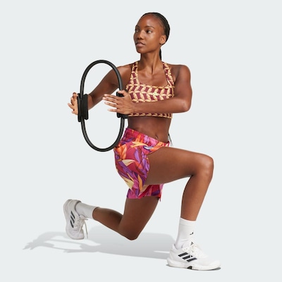 Top Médio Suporte Feminino adidas x FARM Rio - Foto 4