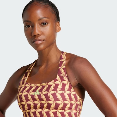 Top Médio Suporte Feminino adidas x FARM Rio - Foto 5