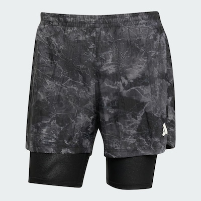 Short 2 Em 1 Masculino adidas Own The Run Spray Dye - Foto 2