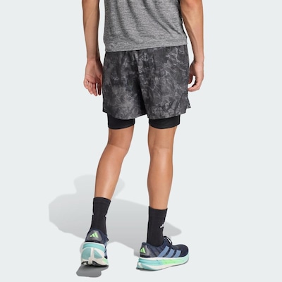 Short 2 Em 1 Masculino adidas Own The Run Spray Dye - Foto 3