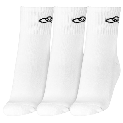 Meia Cano Médio Olympikus - Pack Com 3 Pares - Foto 3
