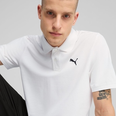 Camisa Polo Puma Essentials Pique Masculina - Foto 4