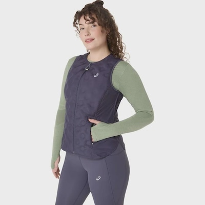 Colete Feminino ASICS Nagino Run Padded - Foto 3