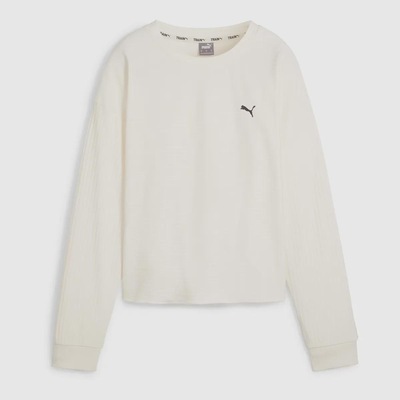 Blusão de Moletom Feminino Puma sem Capuz Unwind Pullover - Foto 6