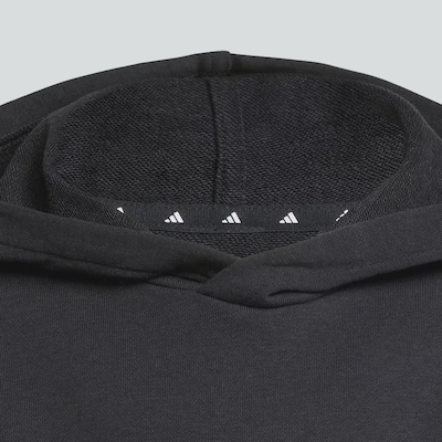 Blusão de Moletom Infantil adidas sem Capuz Essentilas Big Logo - Foto 4