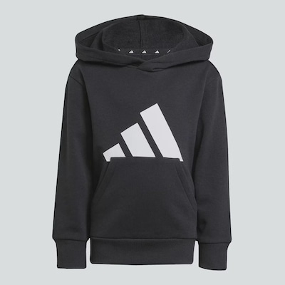 Blusão de Moletom Infantil adidas sem Capuz Essentilas Big Logo - Foto 5