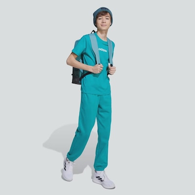 Camiseta adidas Essentials Linear Infantil - Foto 3