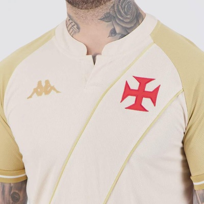 Camisa do Vasco III 24/25 Kappa 15 Hugo Moura Masculina - Foto 5