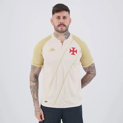 Camisa do Vasco III 24/25 Kappa 17 N. Moreira Masculina - Foto 2