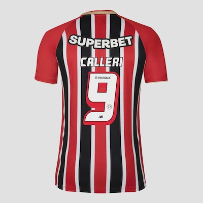Camisa do São Paulo II 25/26 New Balance 9 Calleri Masculina - Foto 1