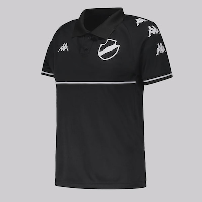 Camisa Polo do Vasco Kappa Supporter Monochromatic Feminina - Foto 3