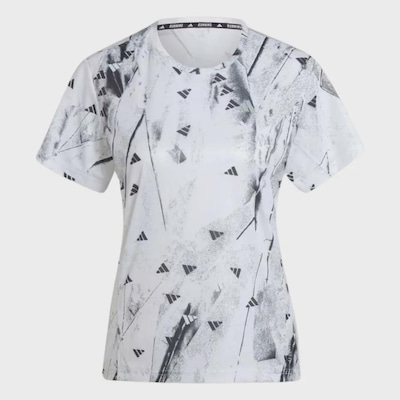 Camiseta adidas Run IT Brand Love Feminina - Foto 1