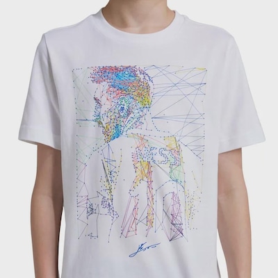 Camiseta adidas Estampada Messi Infantil - Foto 3