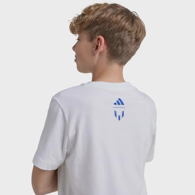 Camiseta adidas Estampada Messi Infantil - Foto 5