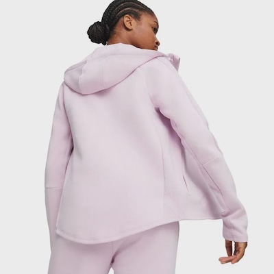 Jaqueta de Moletom Feminina Puma com Capuz Evostripe Full-Zip - Foto 2