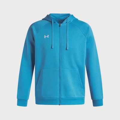 Blusão de Moletom Masculino Under Armour com Capuz Rival Fleece - Foto 3