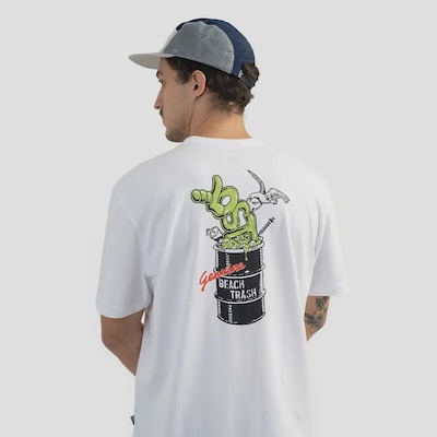 Camiseta Lost Beach Trash Masculina - Foto 3