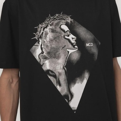 Camiseta Regular MCD Santa Gótica Masculina - Foto 2