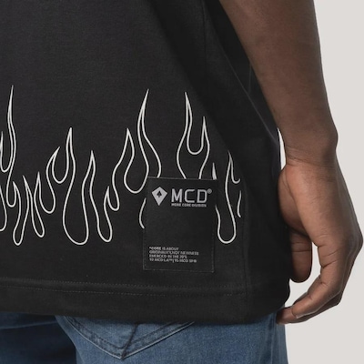 Camiseta Boxfit MCD Fogo Caligraffiti Masculina - Foto 4