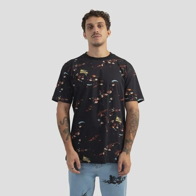 Camiseta Digital Lost World Domination Masculina - Foto 1