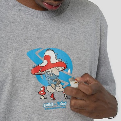 Camiseta Lost Angry Smurf Masculina - Foto 3