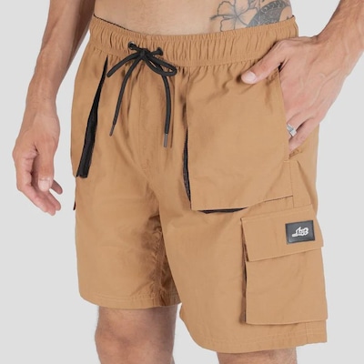 Shorts Elástico Lost Street Masculino - Foto 1