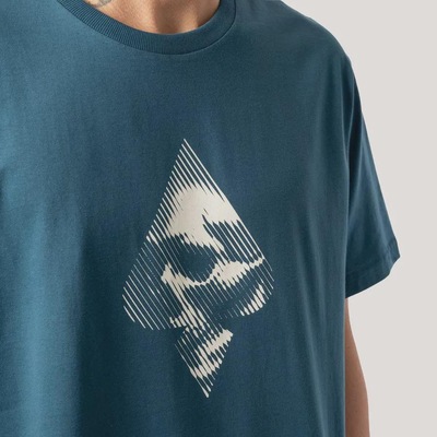 Camiseta Regular MCD Skull Linhas Masculina - Foto 2
