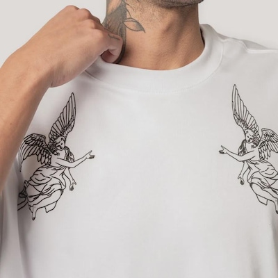 Camiseta Box Fit MCD Arcanjos Masculina - Foto 5