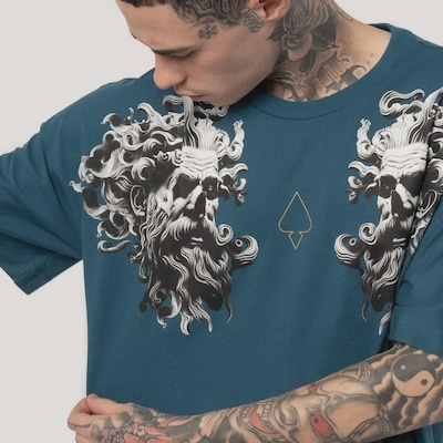 Camiseta Especial MCD Poseidon Masculina - Foto 4