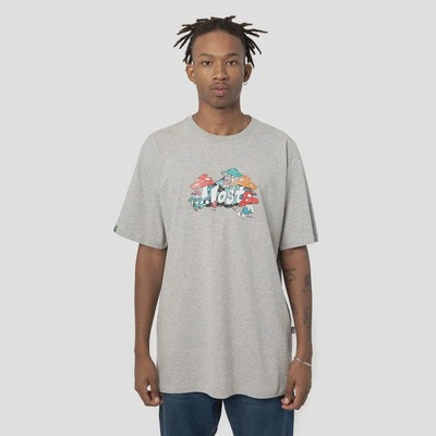 Camiseta Lost + Smurfs Mushroom Masculina - Foto 1