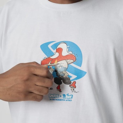 Camiseta Lost Angry Smurf Masculina - Foto 3