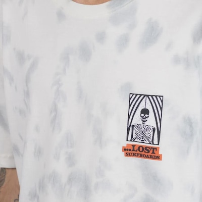 Camiseta Lost Washed Die Happy Heavy Masculina - Foto 2
