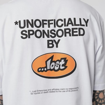 Camiseta Lost Sponsored Masculina - Foto 4