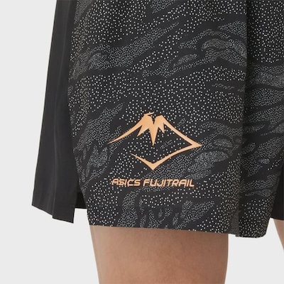 Shorts Asics Fujitrail All Over Print 5In Masculino - Foto 4
