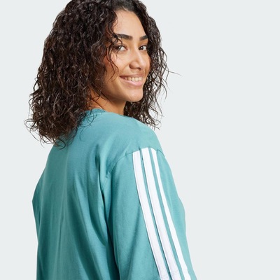 Camiseta Feminina Adidas Essentials Solta Três Listras - Foto 5
