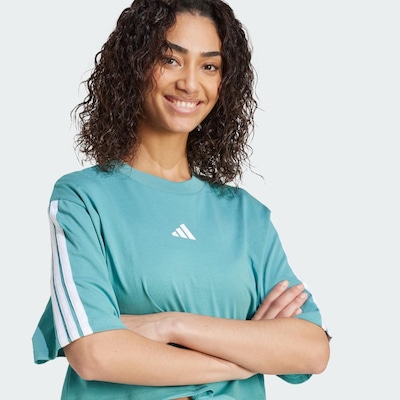 Camiseta Feminina Adidas Essentials Solta Três Listras - Foto 6