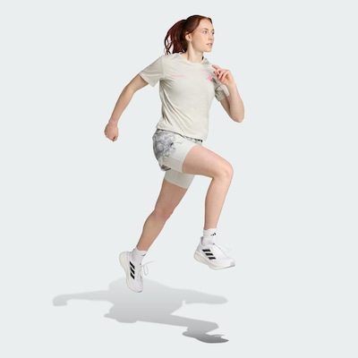 Camiseta Feminina Adidas Own The Run Melange - Foto 4