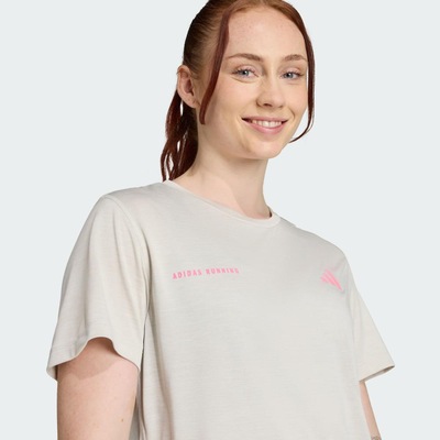 Camiseta Feminina Adidas Own The Run Melange - Foto 5