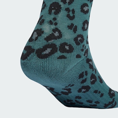 Meia Unissex Adidas Leopardos - 3 Pares - Foto 5