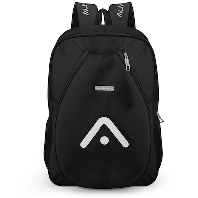 Mochila Raqueteira Beach Tennis Preta Alma Genius - Foto 1