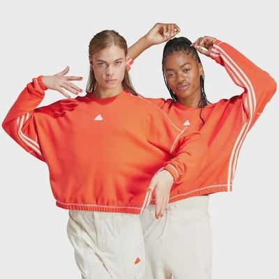 Blusão de Moletom Feminino adidas All-Gender Anti-Microbial Express - Foto 3