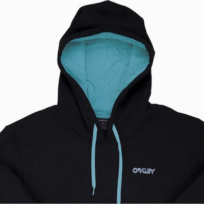 Blusão de Moletom Masculino Oakley B1B Chromed Hoodie Edição Limitada - Foto 4