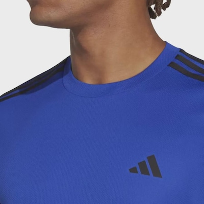 Camiseta adidas Essentials 3 Listras Masculina - Foto 4