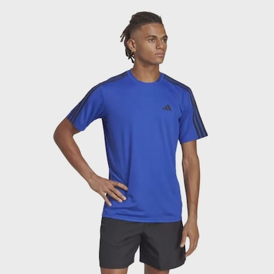 Camiseta adidas Essentials 3 Listras Masculina - Foto 5
