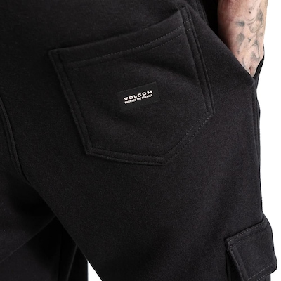 Calça Volcom Moletom Comf Cargo WT25 Masculina - Foto 4