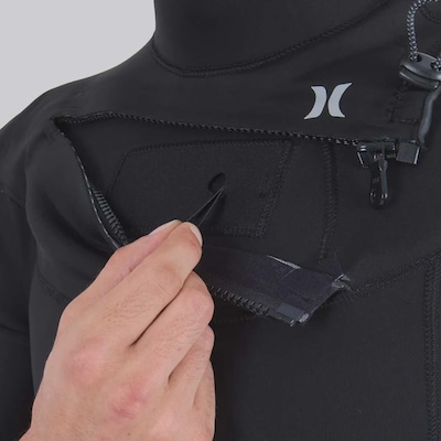 Long John Manga Curta Hurley Advantage 2/2MM Full Suit Masculino - Foto 5