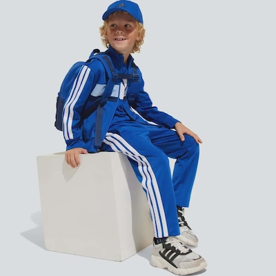 Agasalho Infantil adidas Tiberio 3 Stripes - Foto 5