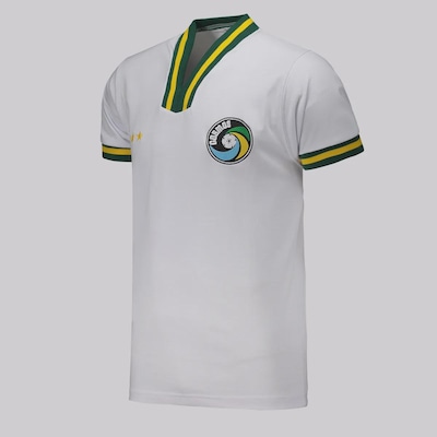 Camisa New York Cosmos FutFanatics Retrô Pelé 10 Masculina - Foto 3