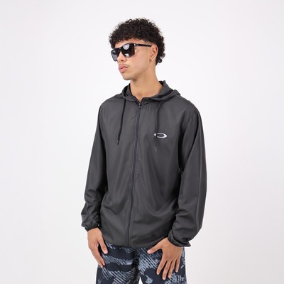 Jaqueta Masculina Oakley com Capuz Essential Windbreaker - Foto 3