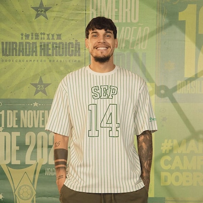 Camiseta do Palmeiras FutFanatics SEP 14 Masculina - Foto 3